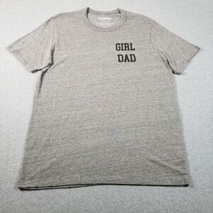 Phenomenal Girl Dad T-Shirt Men's XL Gray Black Graphic Tee Short Sleeve Stretch